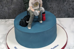 Luke - Weightlifting Birthday Cake