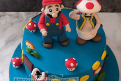 Olivia - Super Mario Birthday Cake